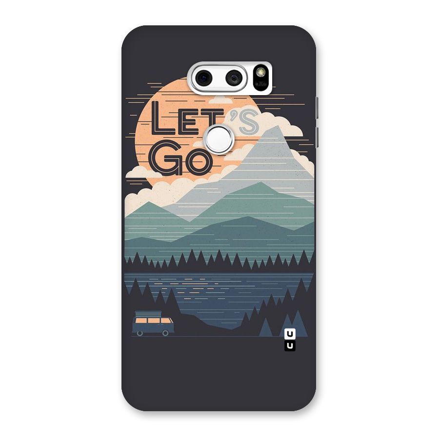 Abstract Travel Back Case for LG V30