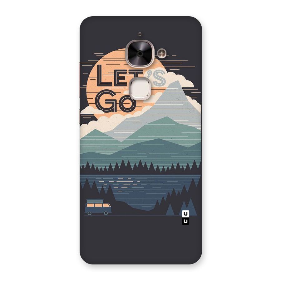 Abstract Travel Back Case for Le 2