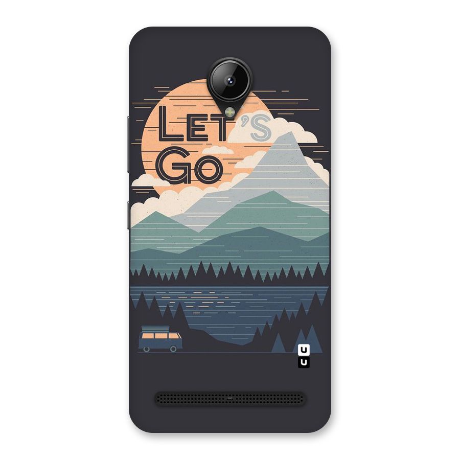 Abstract Travel Back Case for Lenovo C2