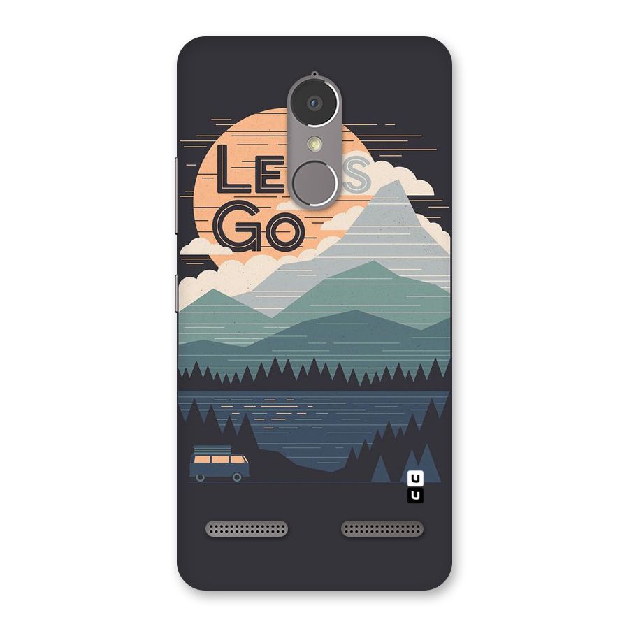 Abstract Travel Back Case for Lenovo K6 Power