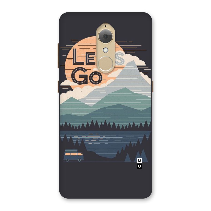 Abstract Travel Back Case for Lenovo K8