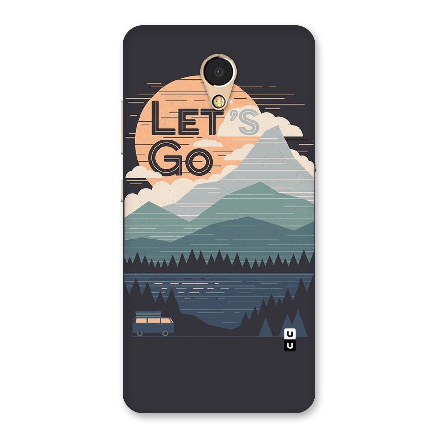 Abstract Travel Back Case for Lenovo P2