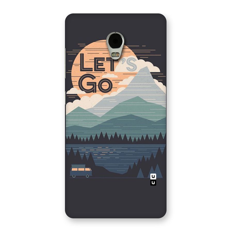 Abstract Travel Back Case for Lenovo Vibe P1
