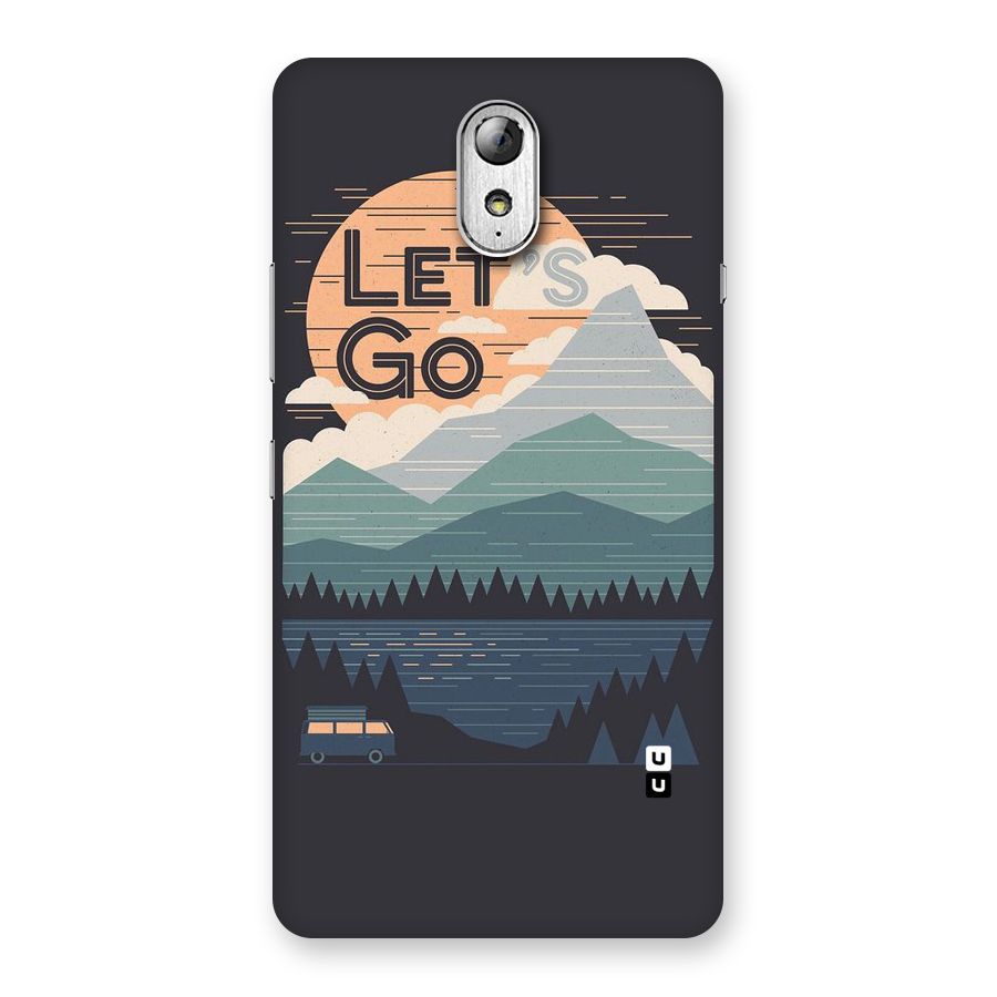 Abstract Travel Back Case for Lenovo Vibe P1M