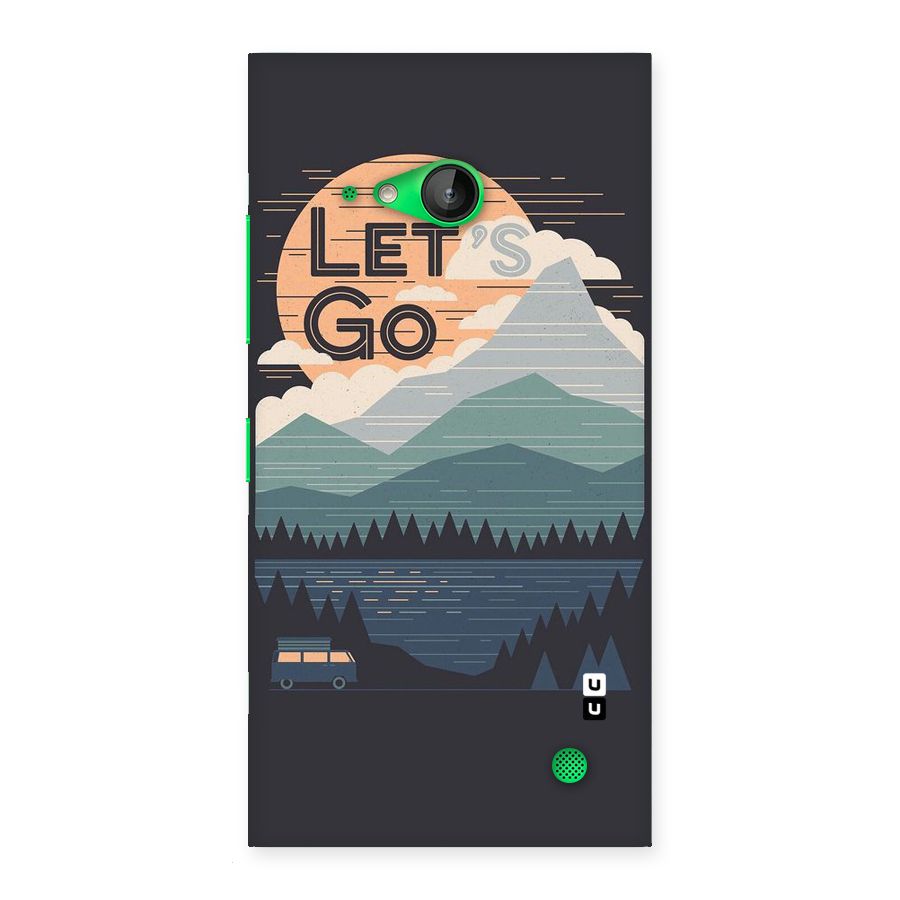 Abstract Travel Back Case for Lumia 730