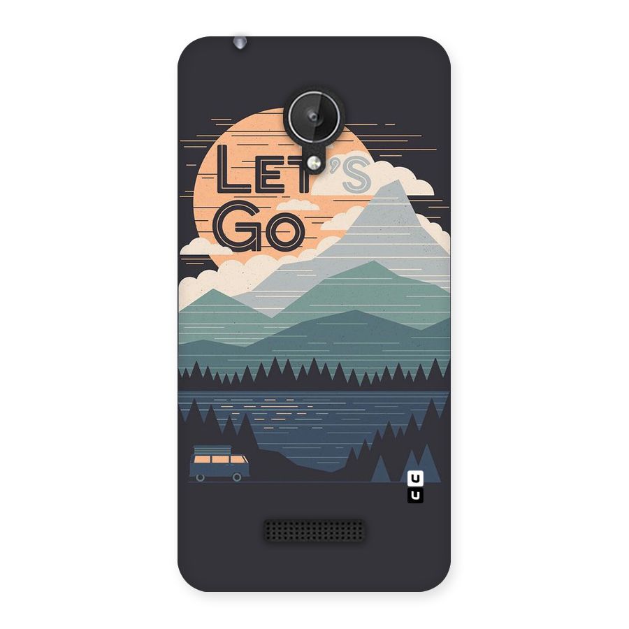 Abstract Travel Back Case for Micromax Canvas Spark Q380