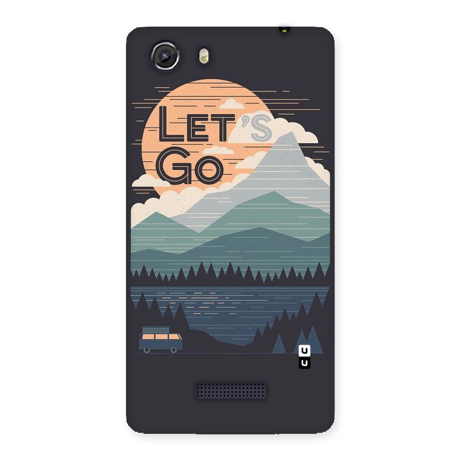 Abstract Travel Back Case for Micromax Unite 3