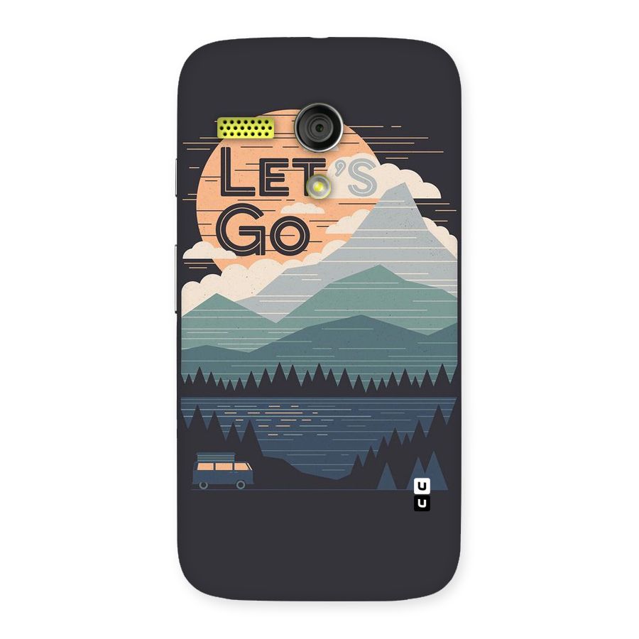 Abstract Travel Back Case for Moto G