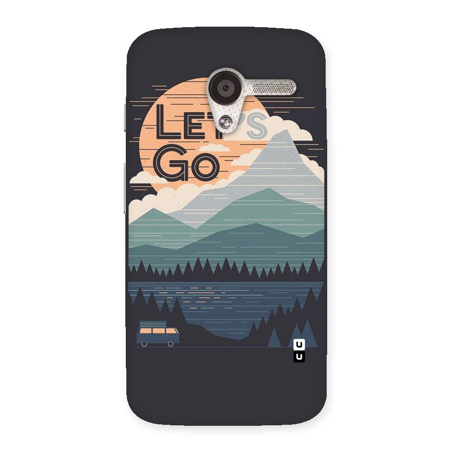 Abstract Travel Back Case for Moto X