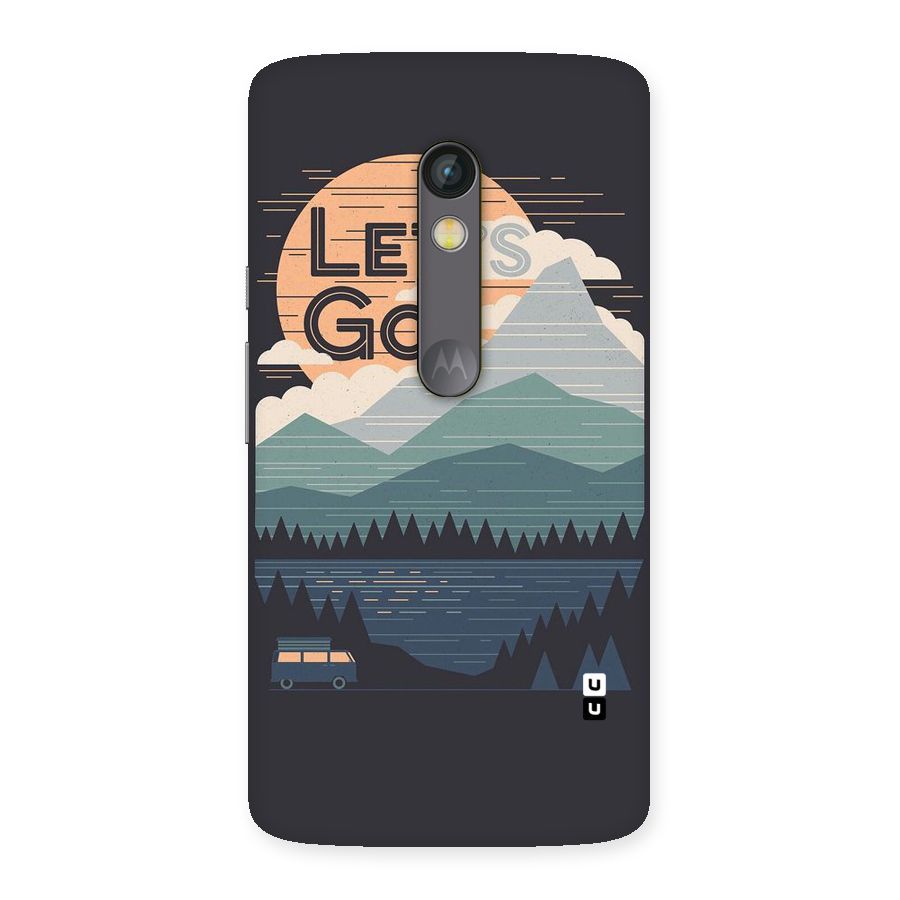 Abstract Travel Back Case for Moto X Play