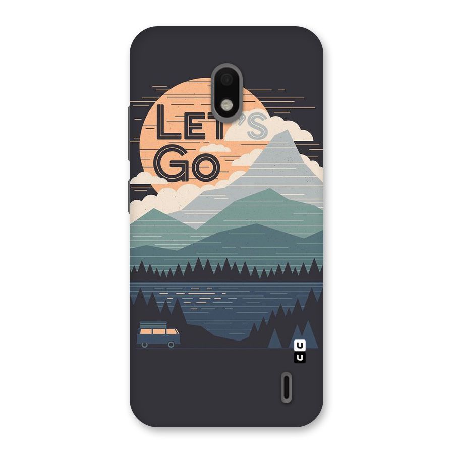 Abstract Travel Back Case for Nokia 2.2