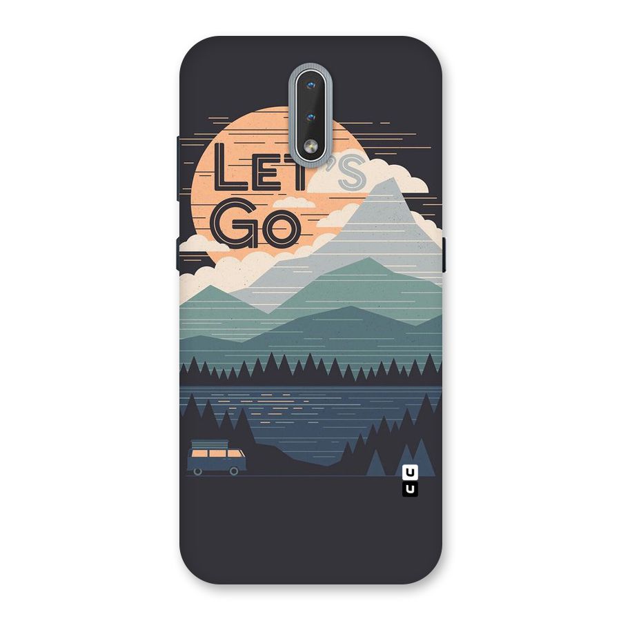 Abstract Travel Back Case for Nokia 2.3
