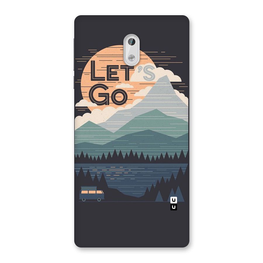 Abstract Travel Back Case for Nokia 3