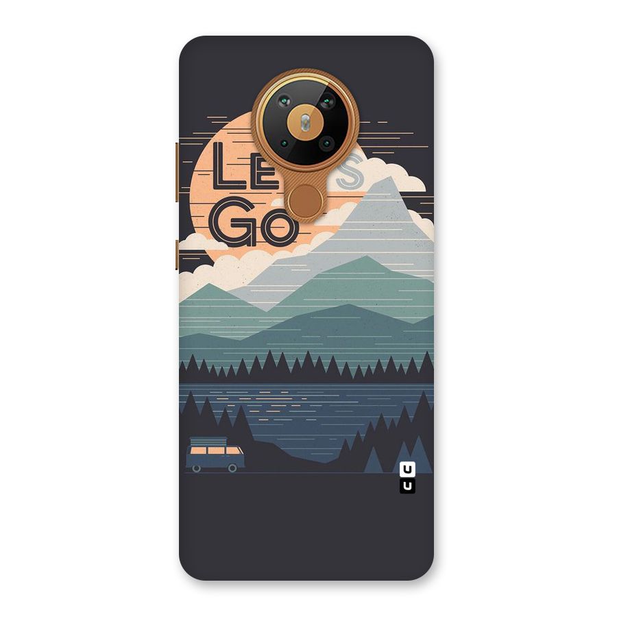 Abstract Travel Back Case for Nokia 5.3
