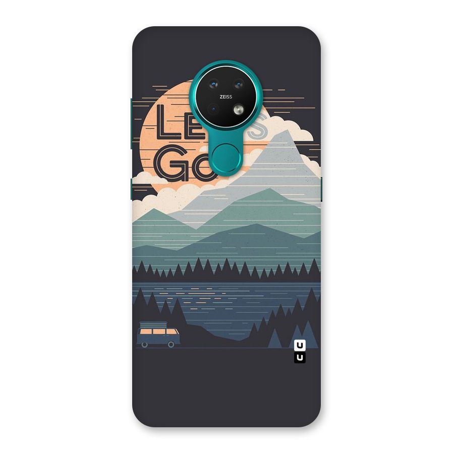 Abstract Travel Back Case for Nokia 7.2