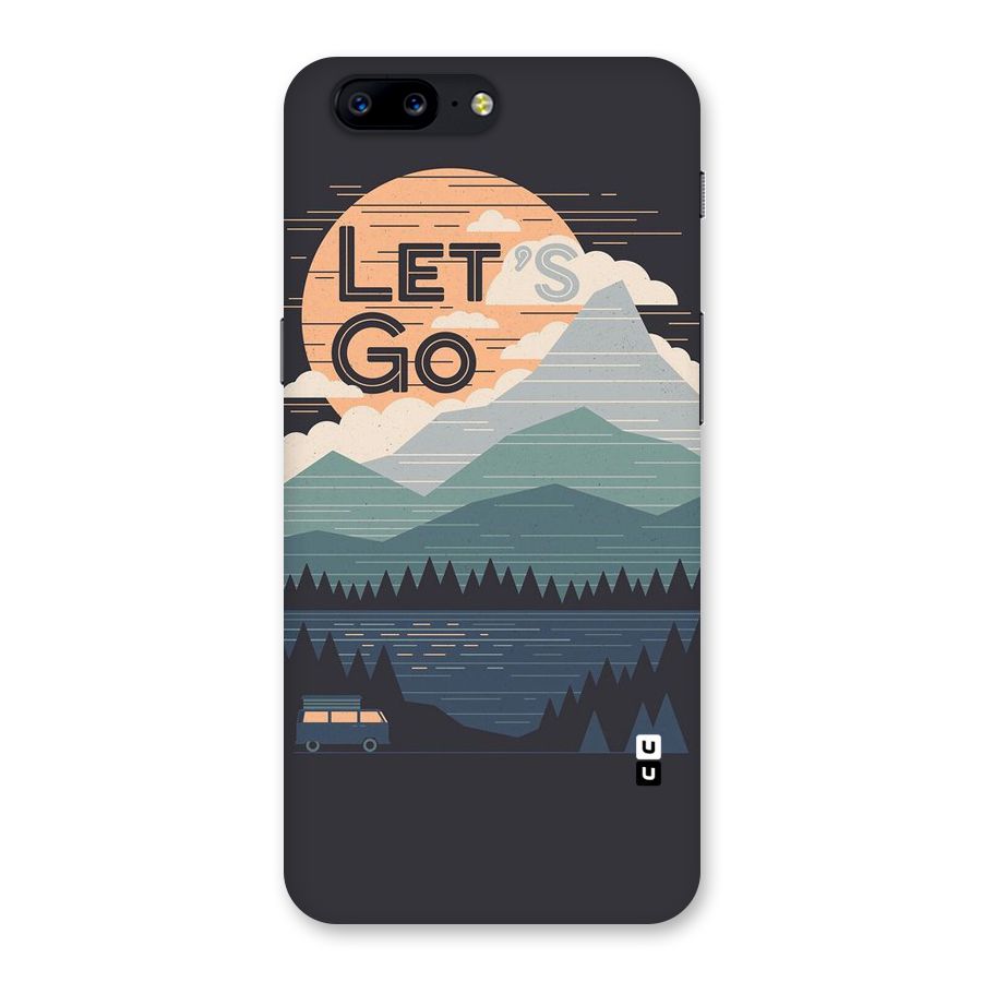 Abstract Travel Back Case for OnePlus 5