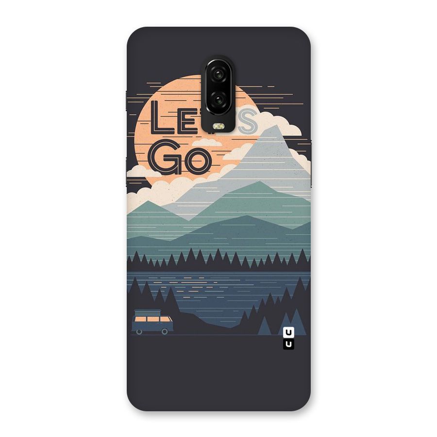 Abstract Travel Back Case for OnePlus 6T