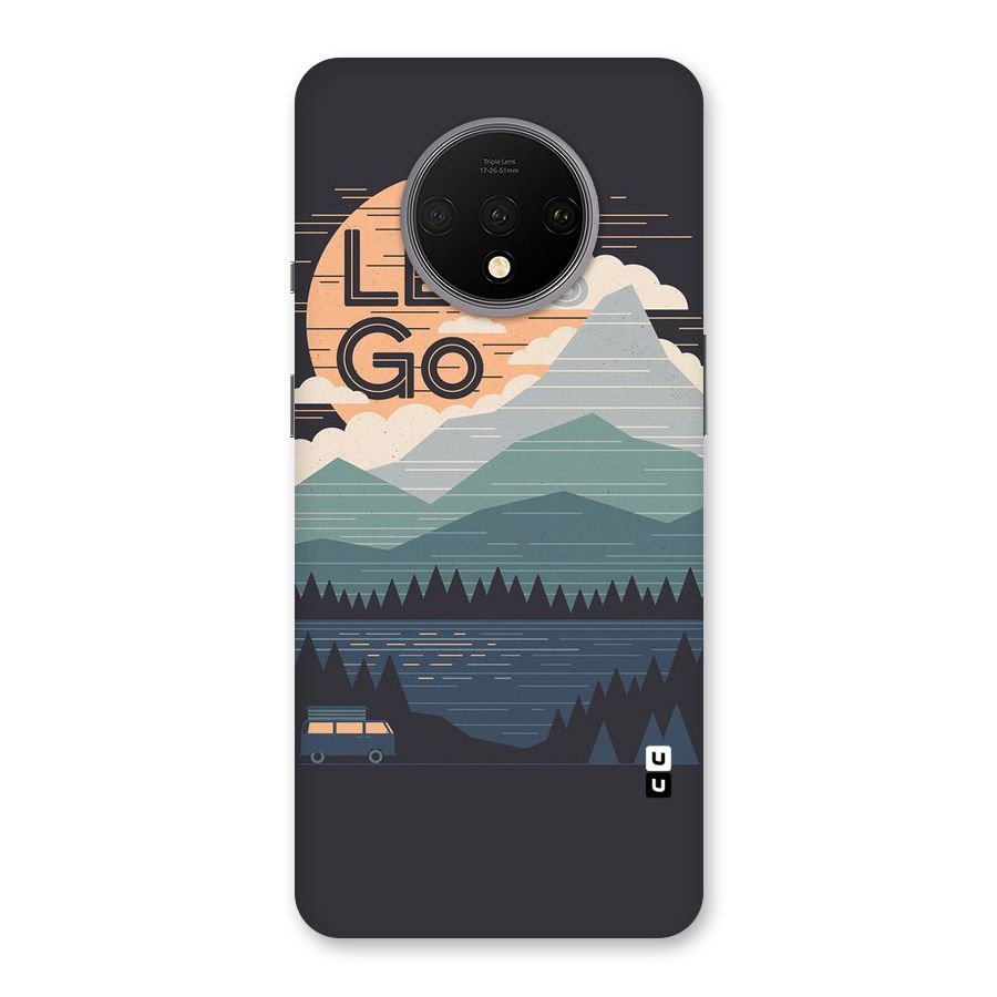 Abstract Travel Back Case for OnePlus 7T