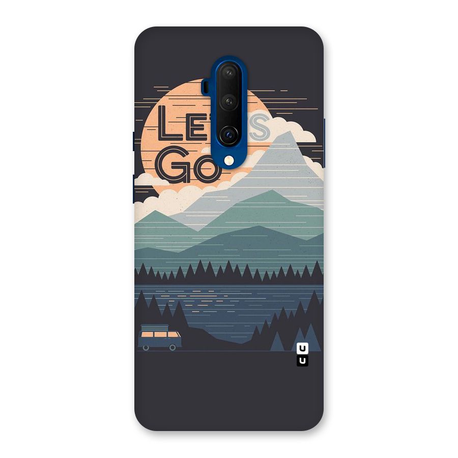 Abstract Travel Back Case for OnePlus 7T Pro
