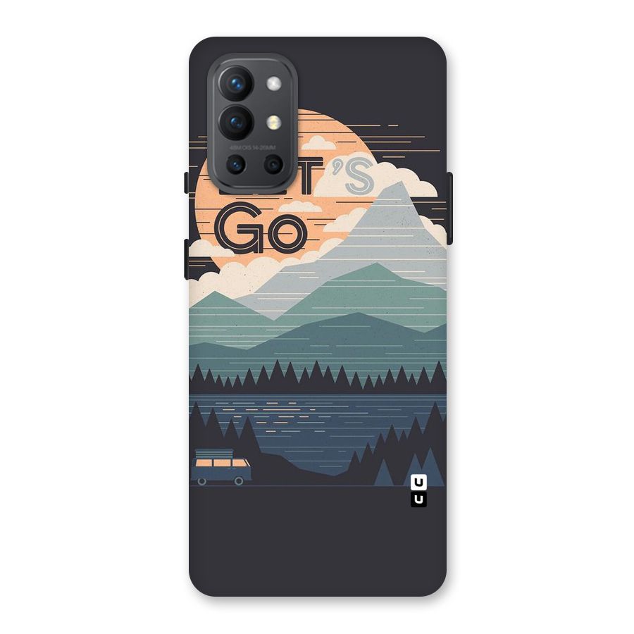 Abstract Travel Back Case for OnePlus 9R