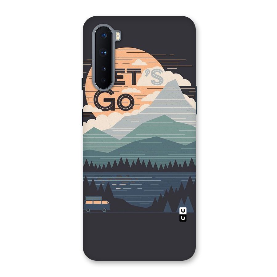 Abstract Travel Back Case for OnePlus Nord