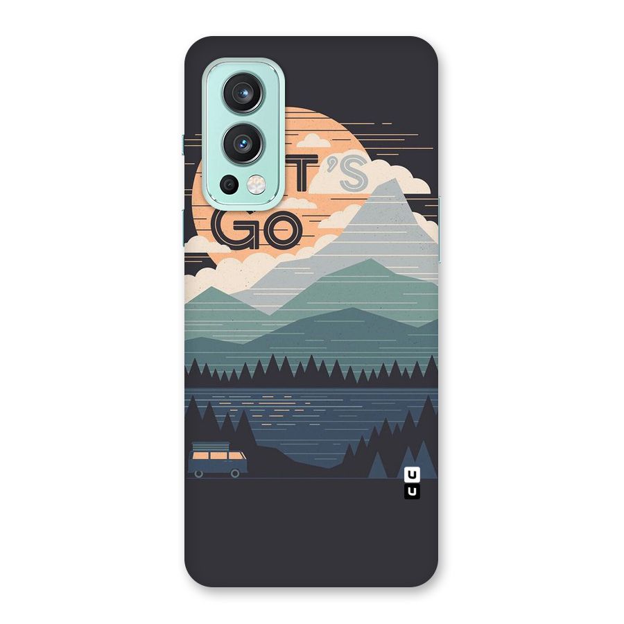 Abstract Travel Back Case for OnePlus Nord 2 5G
