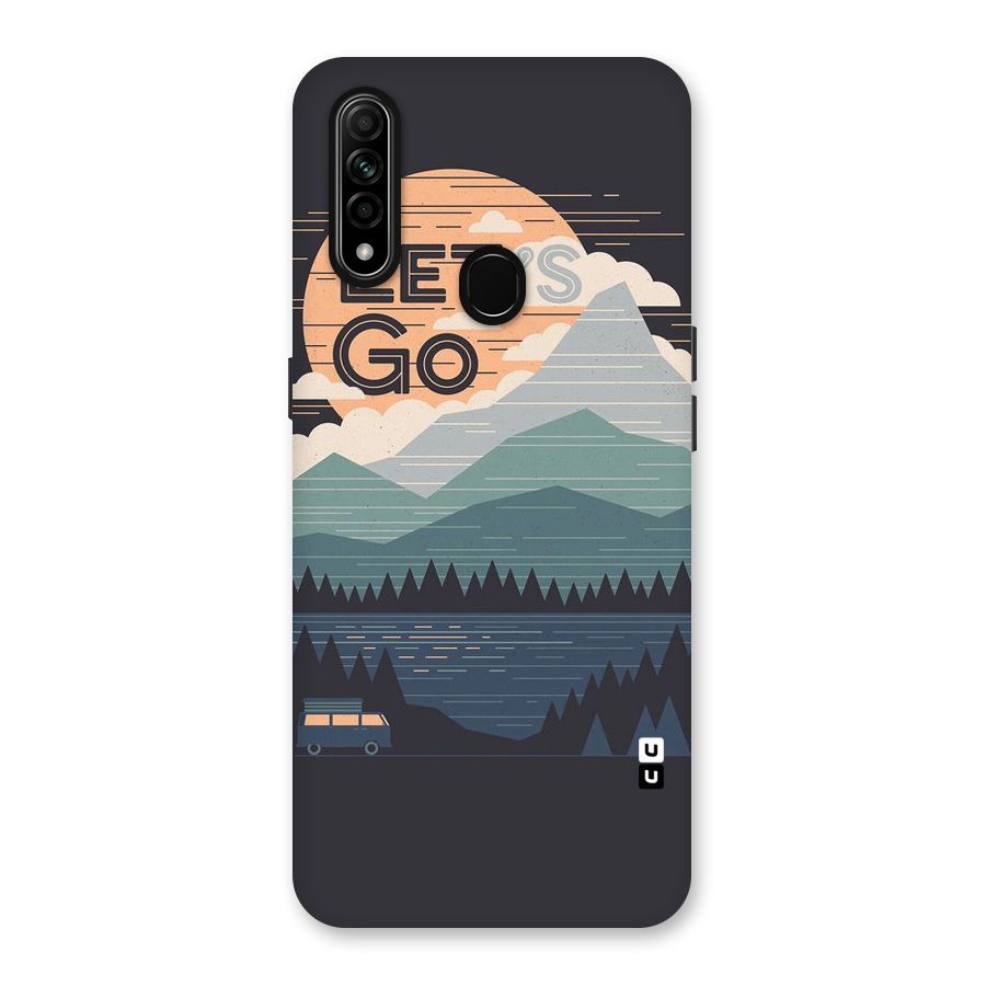 Abstract Travel Back Case for Oppo A31