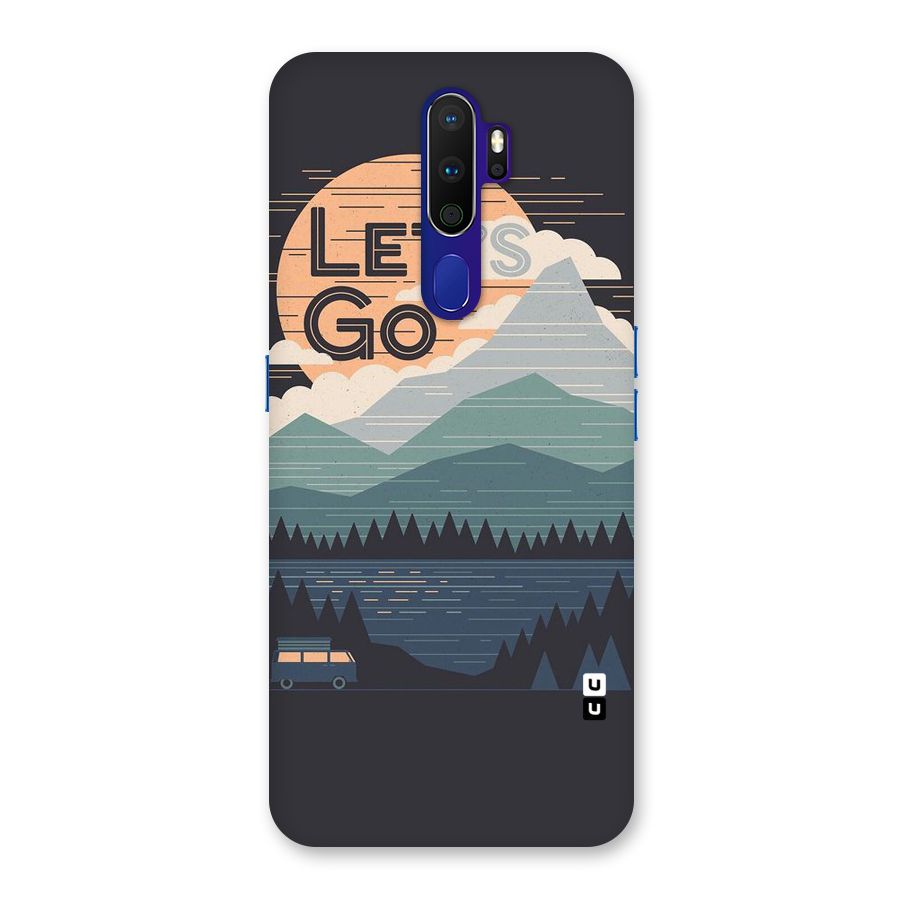 Abstract Travel Back Case for Oppo A9 (2020)
