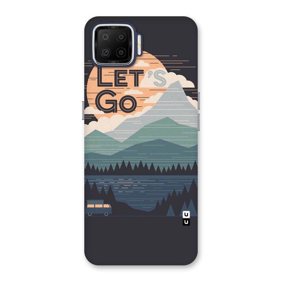 Abstract Travel Back Case for Oppo F17