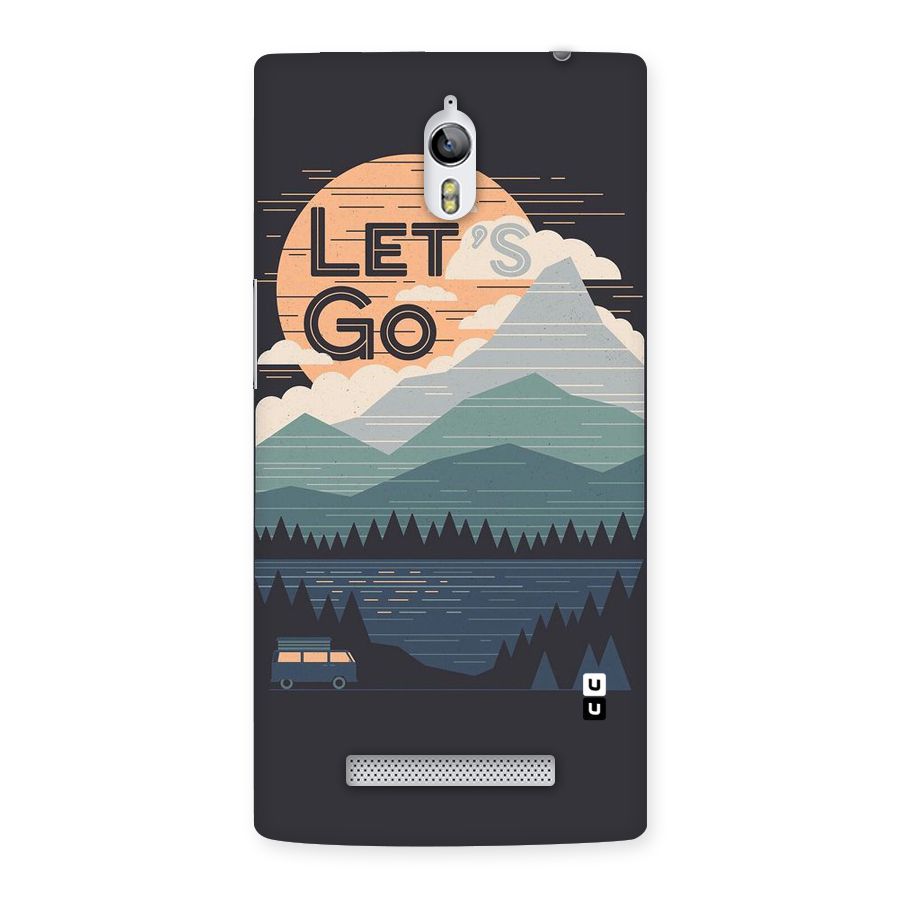 Abstract Travel Back Case for Oppo Find 7