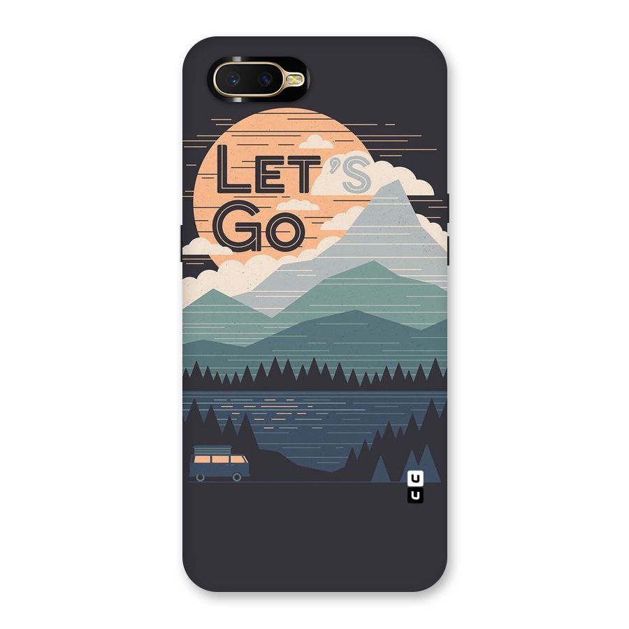 Abstract Travel Back Case for Oppo K1