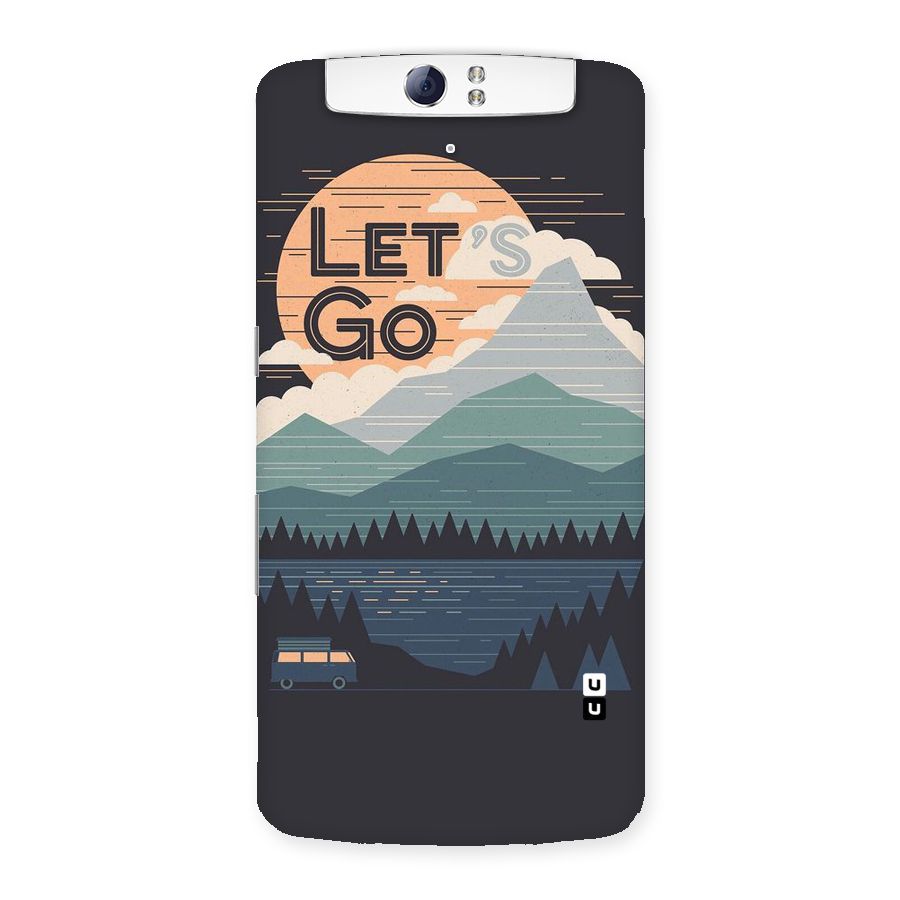 Abstract Travel Back Case for Oppo N1