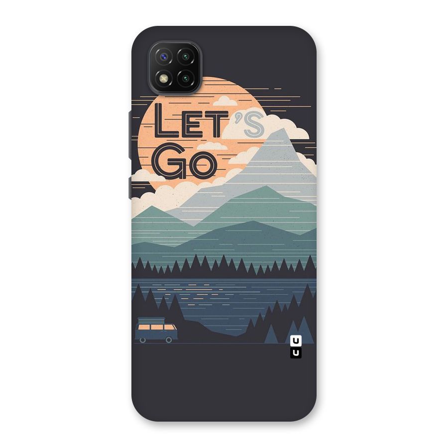 Abstract Travel Back Case for Poco C3