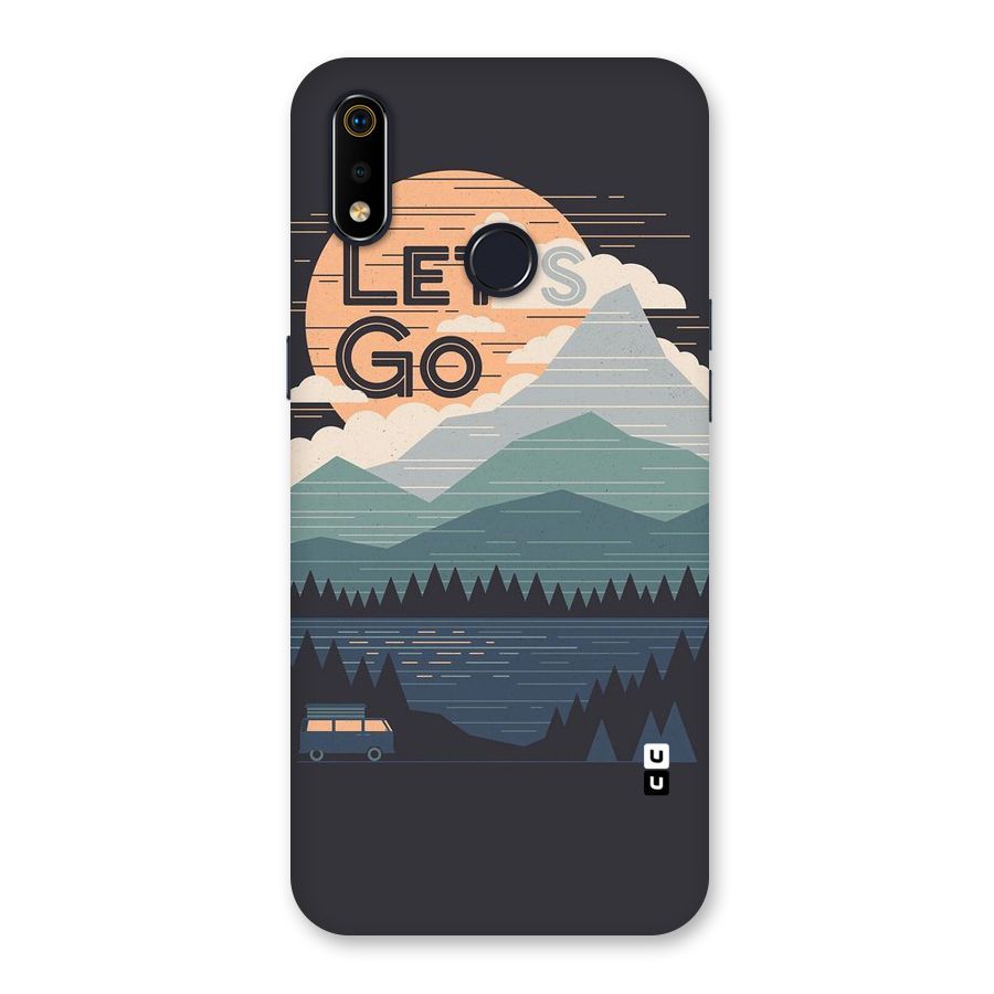 Abstract Travel Back Case for Realme 3i