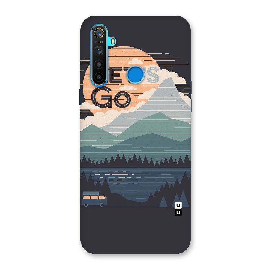 Abstract Travel Back Case for Realme 5