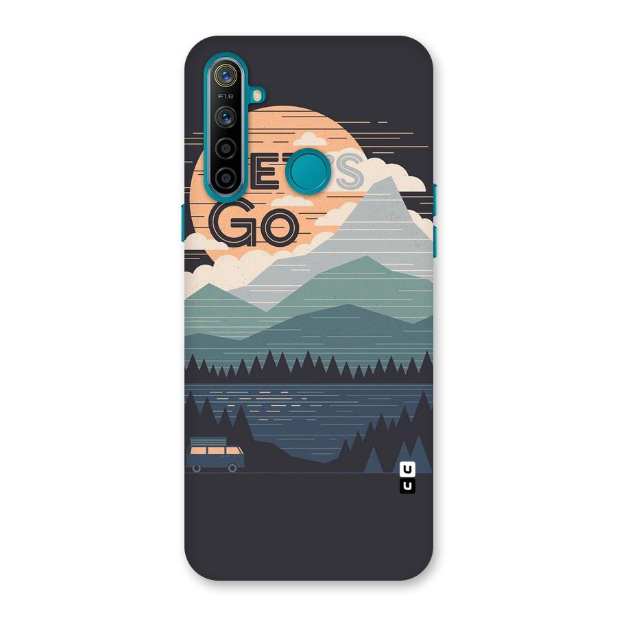 Abstract Travel Back Case for Realme 5i
