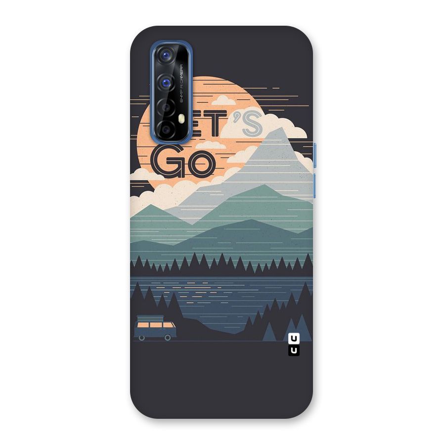 Abstract Travel Back Case for Realme Narzo 20 Pro