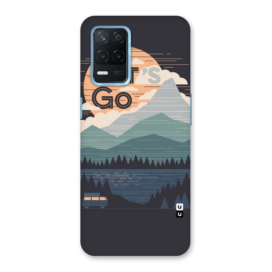 Abstract Travel Back Case for Realme Narzo 30 5G