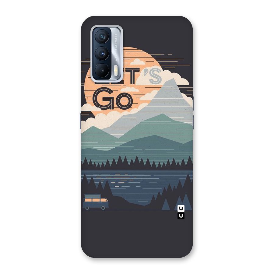 Abstract Travel Back Case for Realme X7