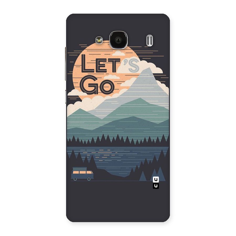 Abstract Travel Back Case for Redmi 2 Prime