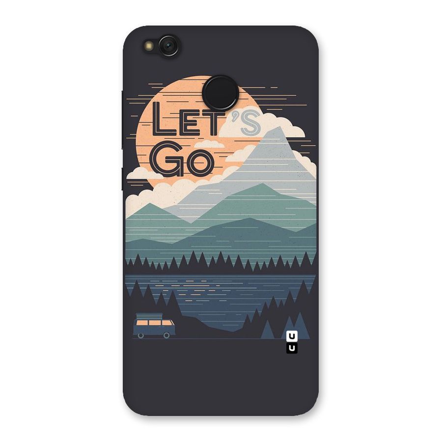 Abstract Travel Back Case for Redmi 4