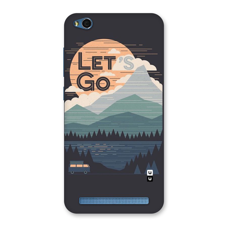 Abstract Travel Back Case for Redmi 5A