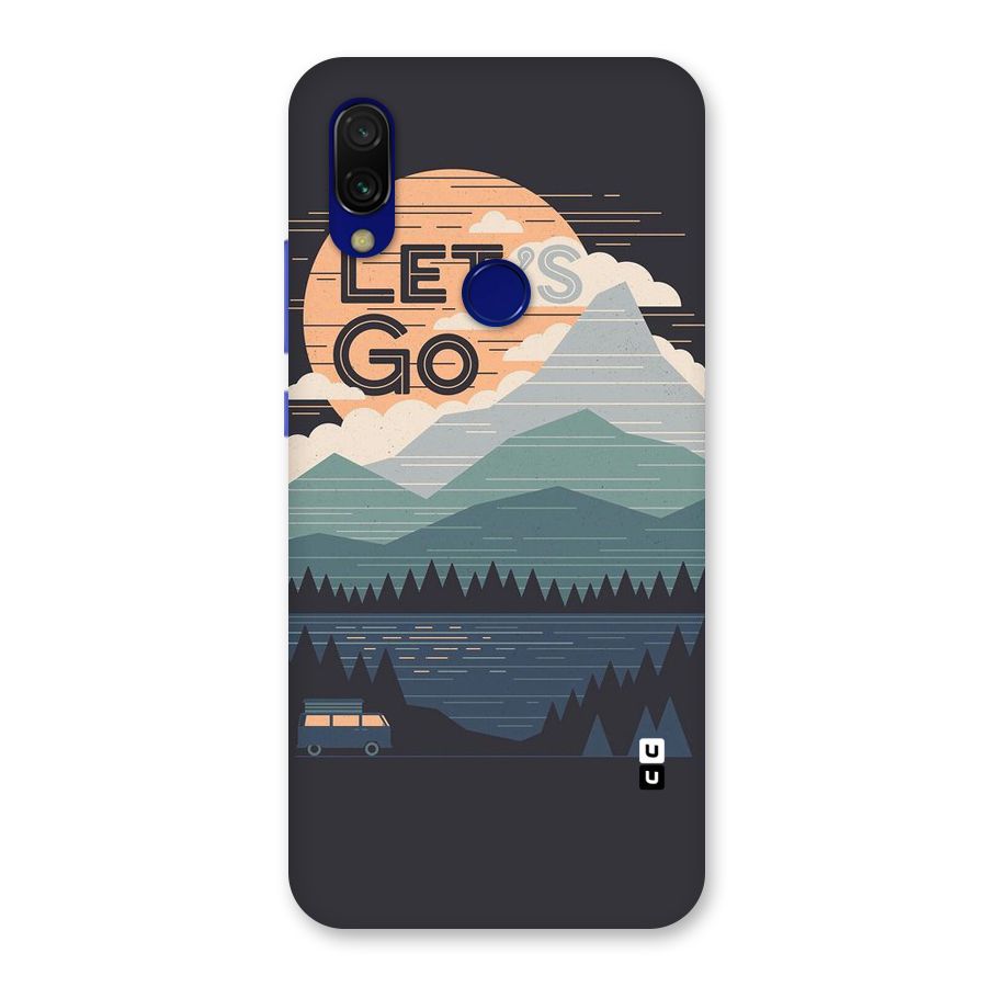 Abstract Travel Back Case for Redmi 7