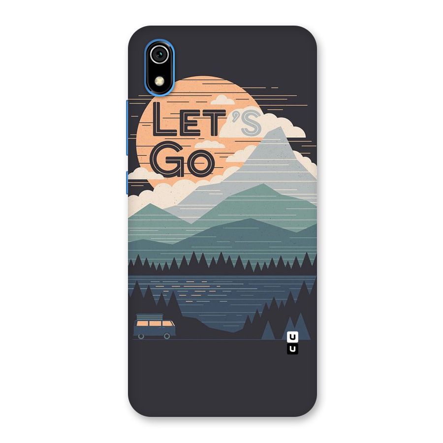 Abstract Travel Back Case for Redmi 7A