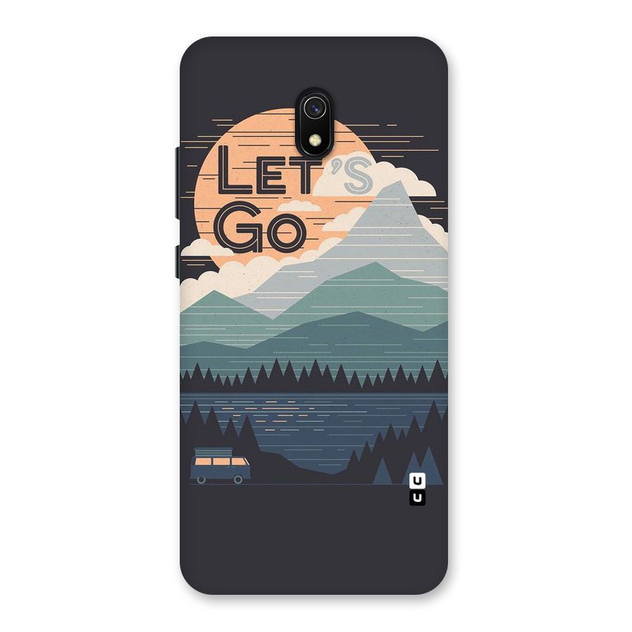 Abstract Travel Back Case for Redmi 8A
