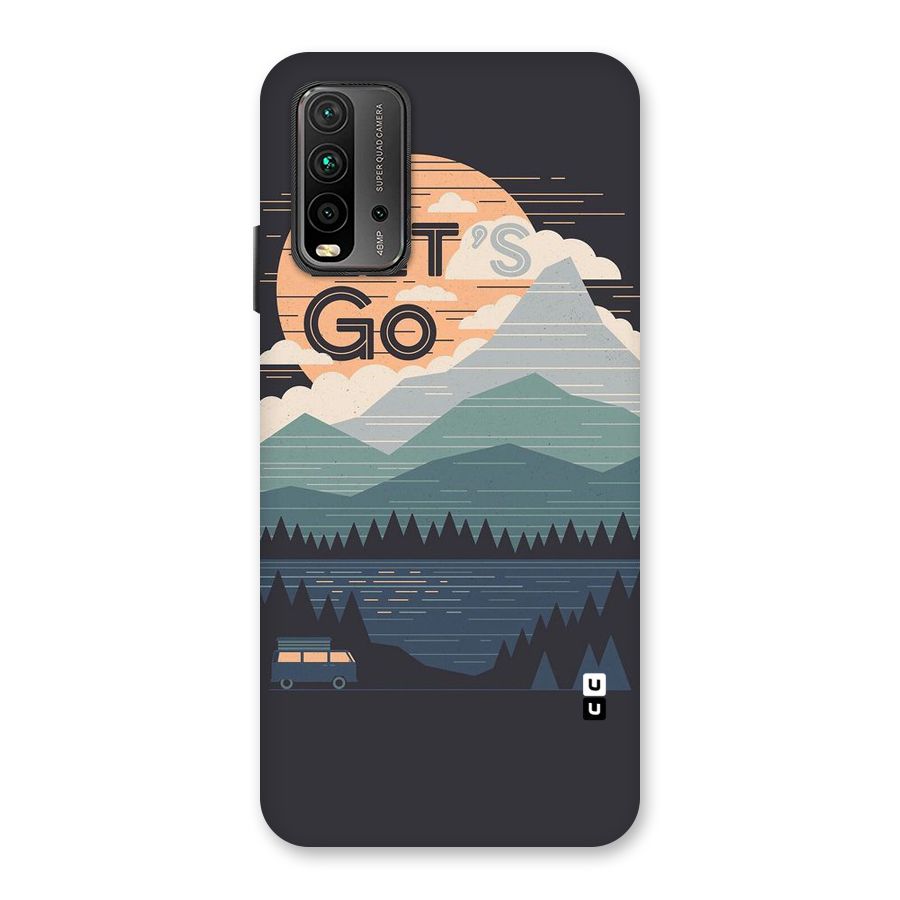 Abstract Travel Back Case for Redmi 9 Power