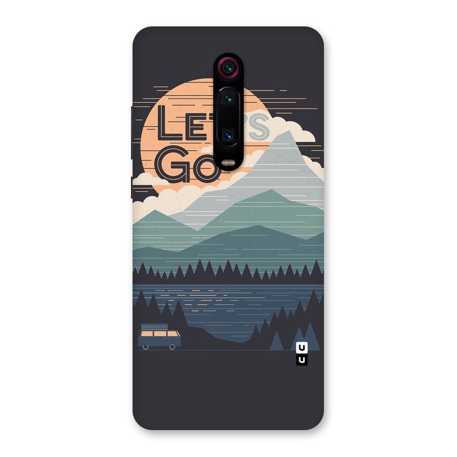 Abstract Travel Back Case for Redmi K20