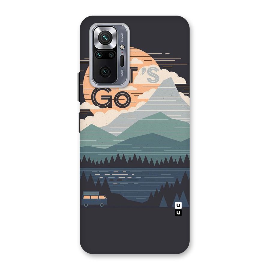 Abstract Travel Back Case for Redmi Note 10 Pro Max