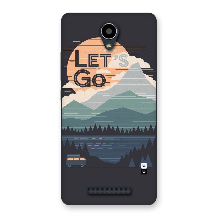 Abstract Travel Back Case for Redmi Note 2