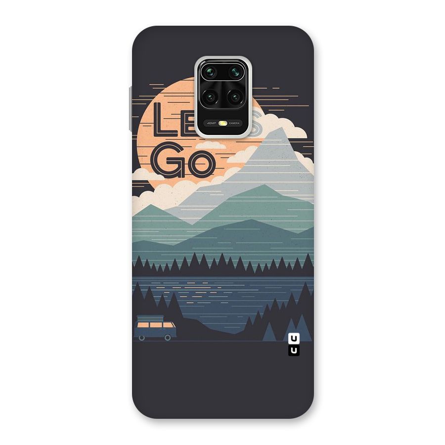 Abstract Travel Back Case for Redmi Note 9 Pro Max